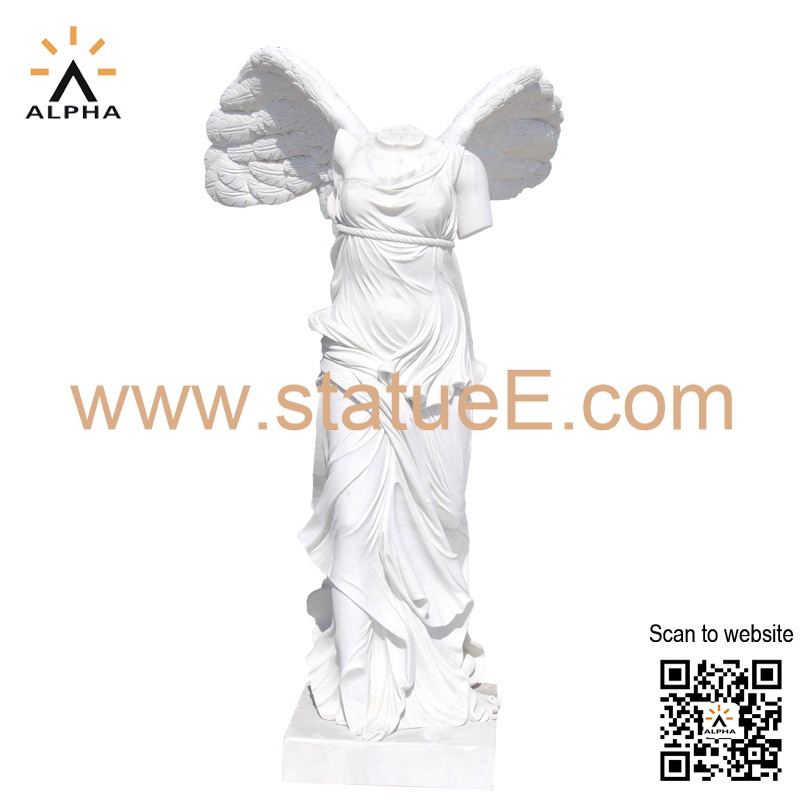 marble Nike goddess statue